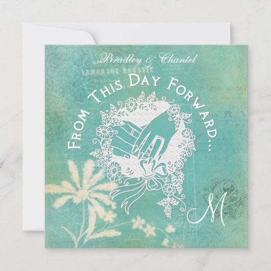  Aqua vanaf deze dag : Uitnodiging voor voorwaarts (Voorkant)