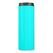 Aqua (vaste kleur) thermosbeker (Achterkant)