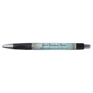 Aqua Vintage Grunge Uw Marketingdetails Pen