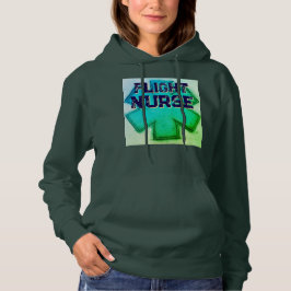 Aqua vrouwen vlucht verpleegster hoodie