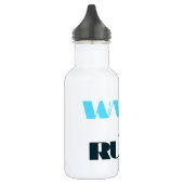 AQUA WALK JOG RUN (font CHUNKY) Waterfles (Links)