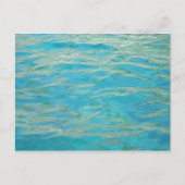 Aqua Water Briefkaart (Voorkant)