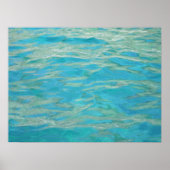 Aqua Water Poster (Voorkant)