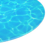 Aqua-waterpatroon met reflectiegolven snijplank (Hoek)
