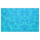 Aqua-waterpatroon met reflectiegolven stof (Fat Quarter)