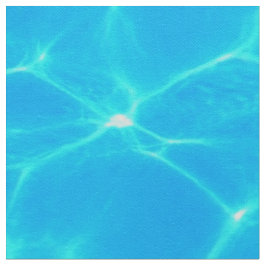 Aqua-waterpatroon met reflectiegolven stof