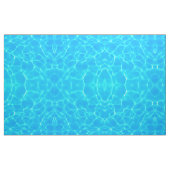 Aqua-waterpatroon met reflectiegolven stof (Yard (91,4 cm))