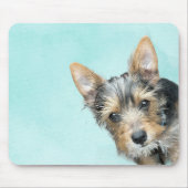 Aqua Waterverf met Pet Photo Muismat (Voorkant)