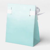 Aqua Waterverf Ombre Bedankdoosjes (Achterkant)