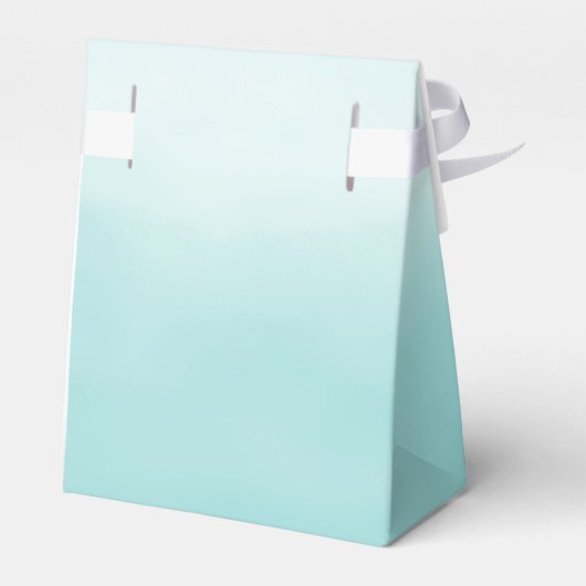 Aqua Waterverf Ombre Bedankdoosjes (Achterkant)