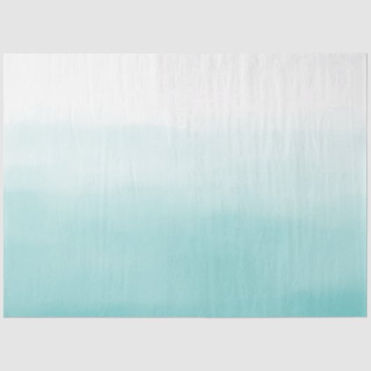 Aqua Waterverf Ombre Tissuepapier (Voorkant)