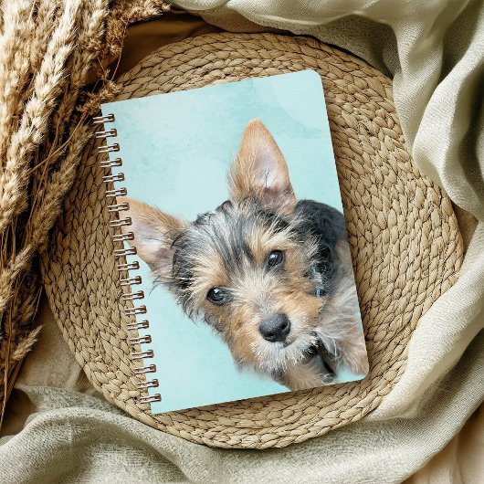 Aqua Waterverf Pet Foto Notitieboek