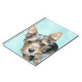 Aqua Waterverf Pet Foto Notitieboek (Linkerzijde)