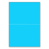 Aqua waterverf, zeestervis trouwplaats kaart (Achterkant)