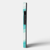 Aqua Wave Abstract Case (Achterkant / Links)