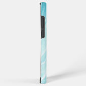 Aqua Wave Shimmering Water Phone Case Samsung Galaxy Hoesje (Rechterkant)