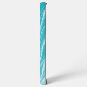 Aqua Wave Shimmering Water Phone Case Samsung Galaxy Hoesje (Linkerkant)