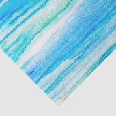 Aqua Waves Tissuepapier (Detail)