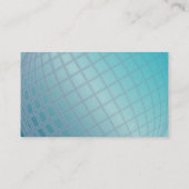 Aqua Wereldbol International Woman Elegant Executi Visitekaartje (Achterkant)