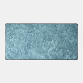 Aqua Wet Look Water Drops Art Desk Mat Pad (Voorkant)