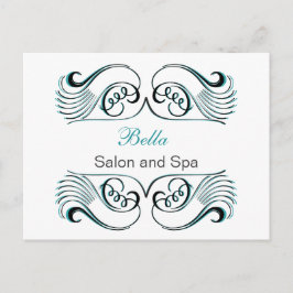 aqua White Chic Business - Hartelijk dank Briefkaart
