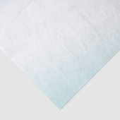 Aqua White Ombre Tissuepapier (Detail)