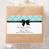 Aqua Wht Damask Zwart H Water Label (Insitu)