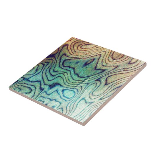 Aqua Wood Tegeltje (Zijkant)