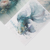 Aqua World Tissuepapier (Detail)