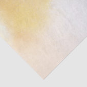 Aqua Yellow Gold Blush Tie Dye Ombre Tissuepapier (Detail)