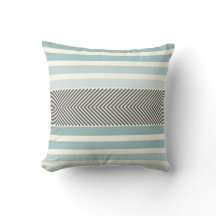 Aqua Yellow Grey Off White Arrow Herringbone