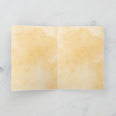 Aqua Yellow Tie dye Stars Shine Bright Feestdagen Kaart (Binnen)