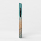Aqua Zandstroom Case-Mate iPhone Case (Achterkant/links)