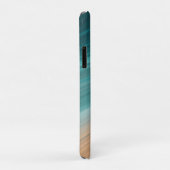 Aqua Zandstroom Case-Mate iPhone Case (Achterkant/rechts)