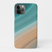 Aqua Zandstroom Case-Mate iPhone Case (Achterkant)