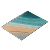 Aqua Zandstroom Notitieboek (Linkerzijde)