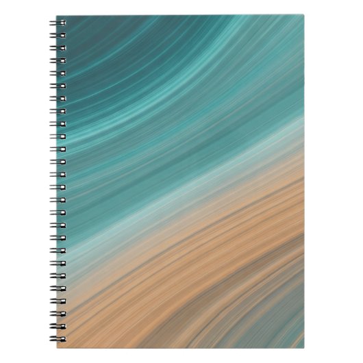 Aqua Zandstroom Notitieboek (Voorkant)