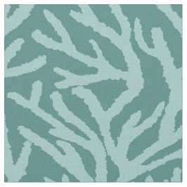 Aqua Zee koraal met Blauwgroen oceaan Stof