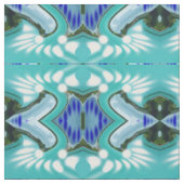 Aqua zomer stof (Swatch)