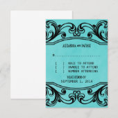 Aqua  Zwemmen Response Kaart (Voorkant / Achterkant)