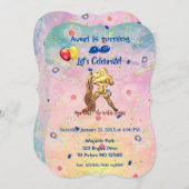 Aquaarius Birthday (20 januari - 18 februari) Kaart (Voorkant / Achterkant)