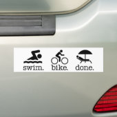 Aquabike/Aquavelo Bumpersticker (Op auto)