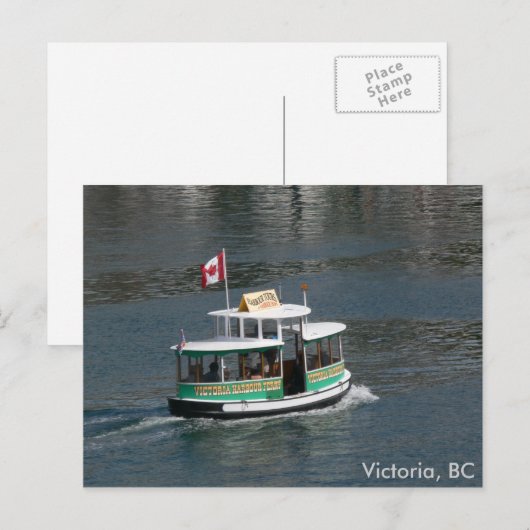 Aquabus Victoria, BC Briefkaart (Voorkant / Achterkant)