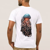 AquaDreams: Duik in Betovering met Unieke Jell T-shirt (Achterkant)