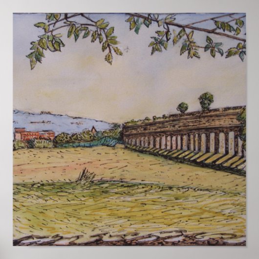 Aquaduct Poster (Voorkant)