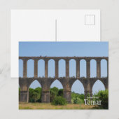Aquaduct Trek Tomar Portugal Briefkaart (Voorkant / Achterkant)