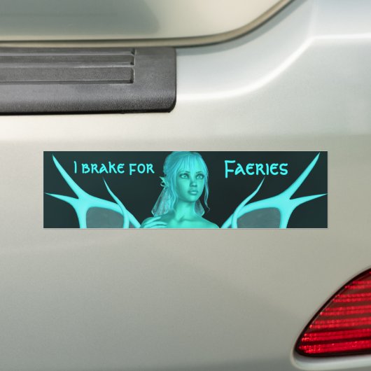 aquafelfee bumpersticker (Op auto)