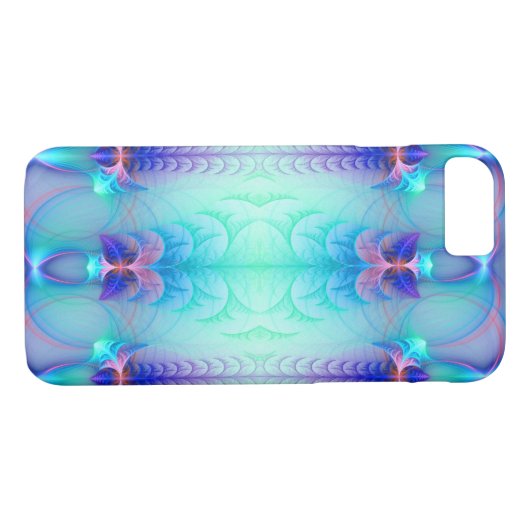 AquaFract Case-Mate iPhone Case (Achterkant (Horizontaal))