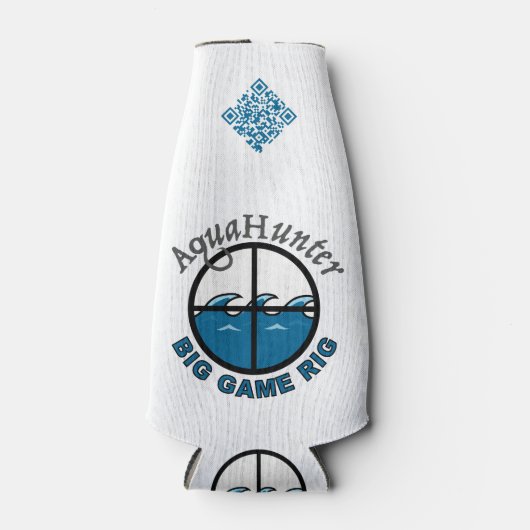 AquaHunter (TM) Vist flessenkoeler Coozie (Voorkant)