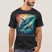Aquaic Spectrum Zee Life Retro T-shirt (Voorkant)